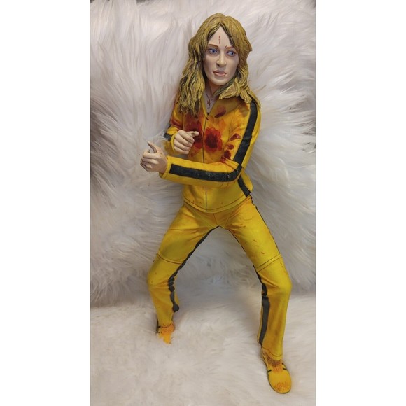 NECA 2004 KILL BILL Motion Activated Sound THE BRIDE Action Figure 18" No Sword - Picture 1 of 11